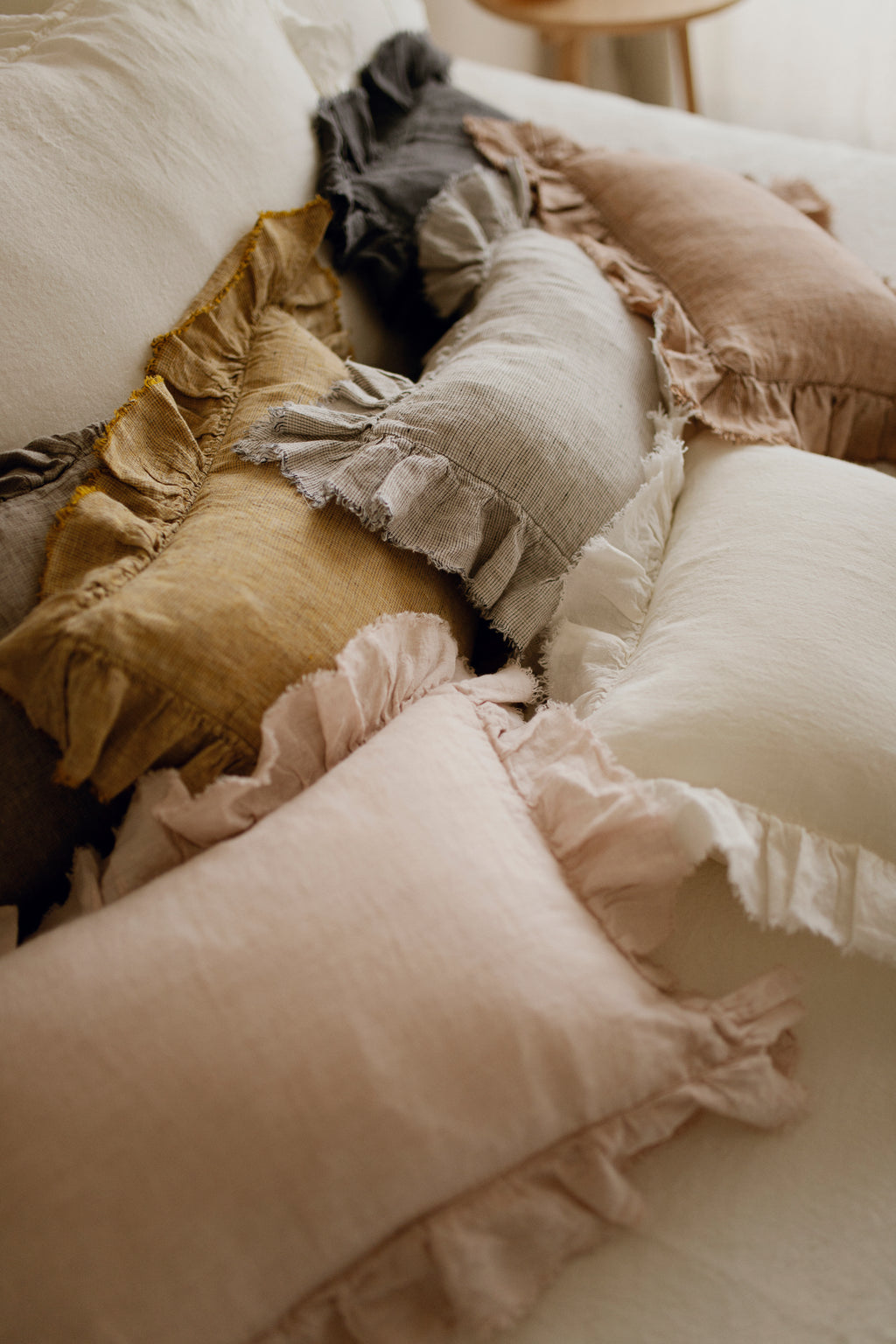 FUNDA COJIN LINO BOHO - Main Image