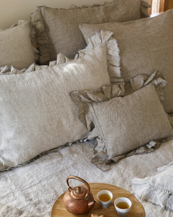 SHAKER BOHO LINEN PILLOWCASE