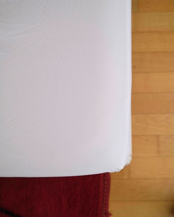 STONE WASHED FITTED SHEET
