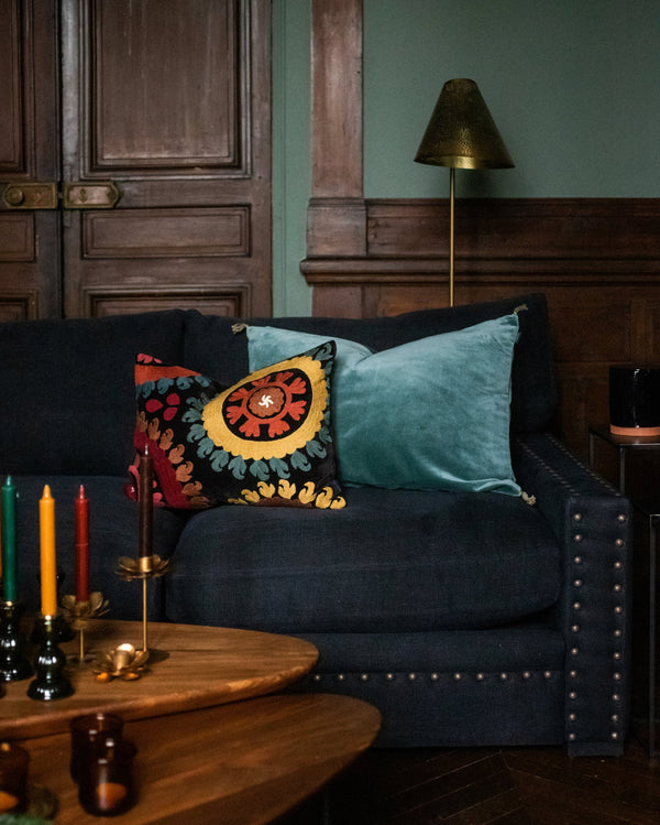 VELOURS LAVÉ CUSHION COVER