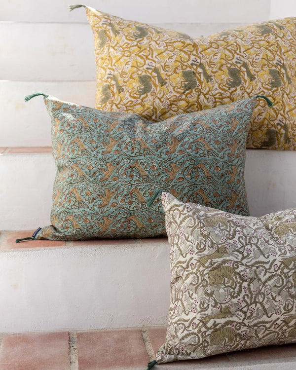 LETHO PRINTED CUSHION COVER